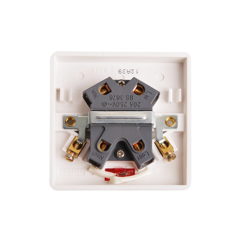 Bakeliet 20A DP Switch met Neon HK6320WN