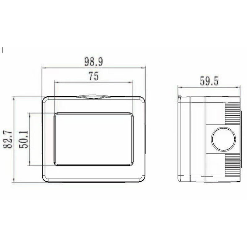 13A weerbestendig schakelstopcontact HK4113-WP